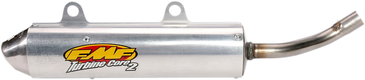 TurbineCore 2 Slip On Exhaust Silencer - For 00-01 Yamaha YZ125 - Click Image to Close