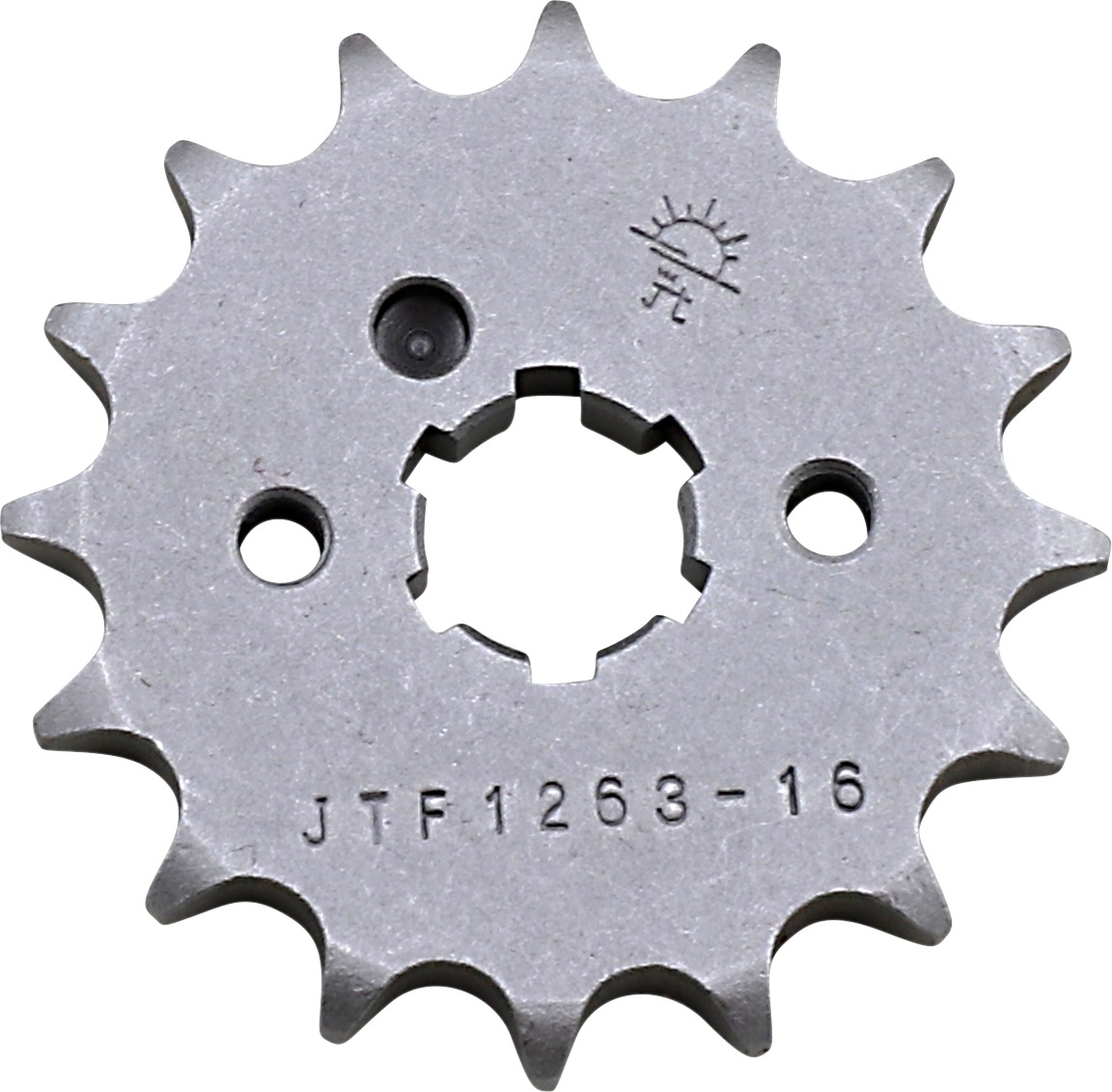 Steel Front Countershaft Sprocket - 16 Teeth 428 Pitch - Click Image to Close