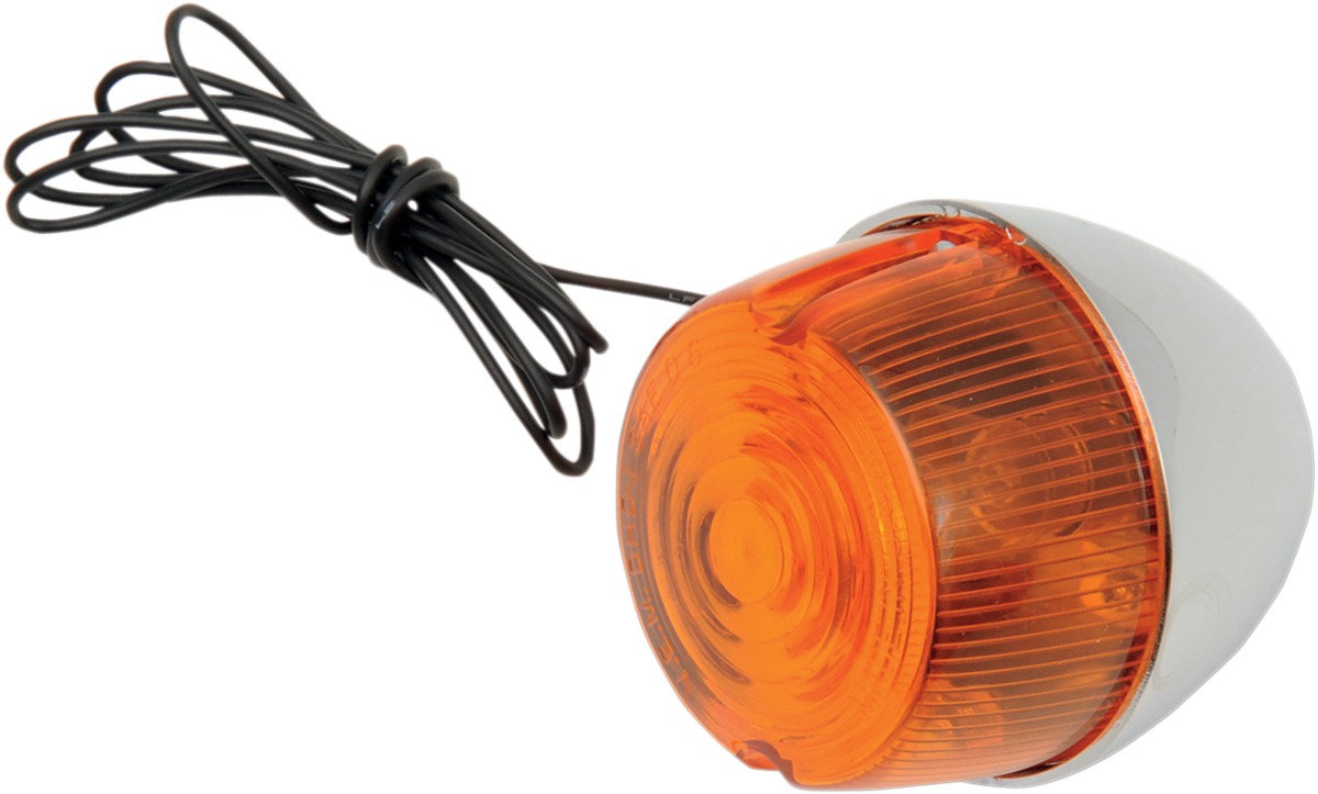 FX Type Turn Signal Lamps - Turn Signal Assby Amber Fx Hd - Click Image to Close