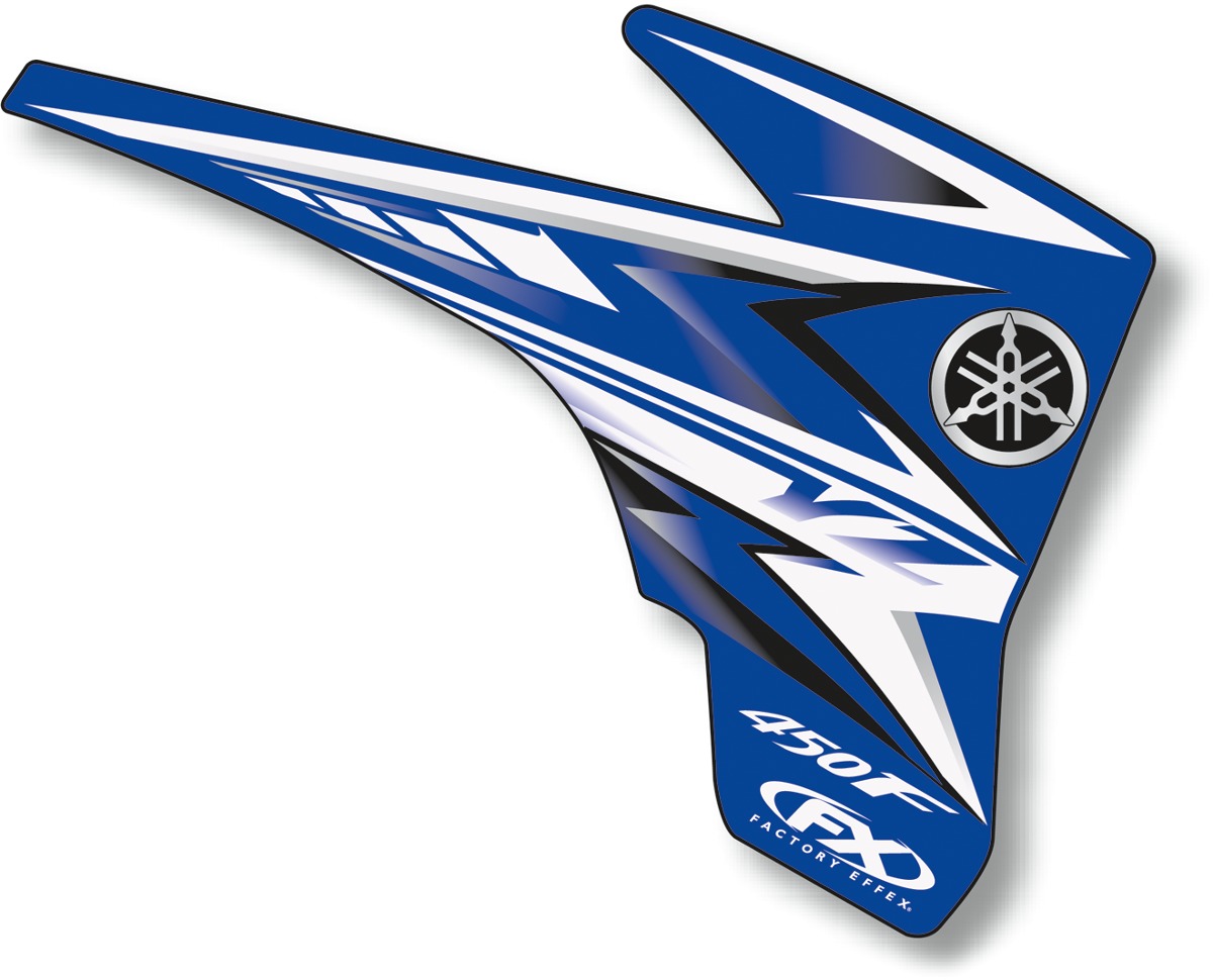 Stock Tank/Shroud 09 Graphics - For 06-09 Yamaha YZ250F YZ450F - Click Image to Close