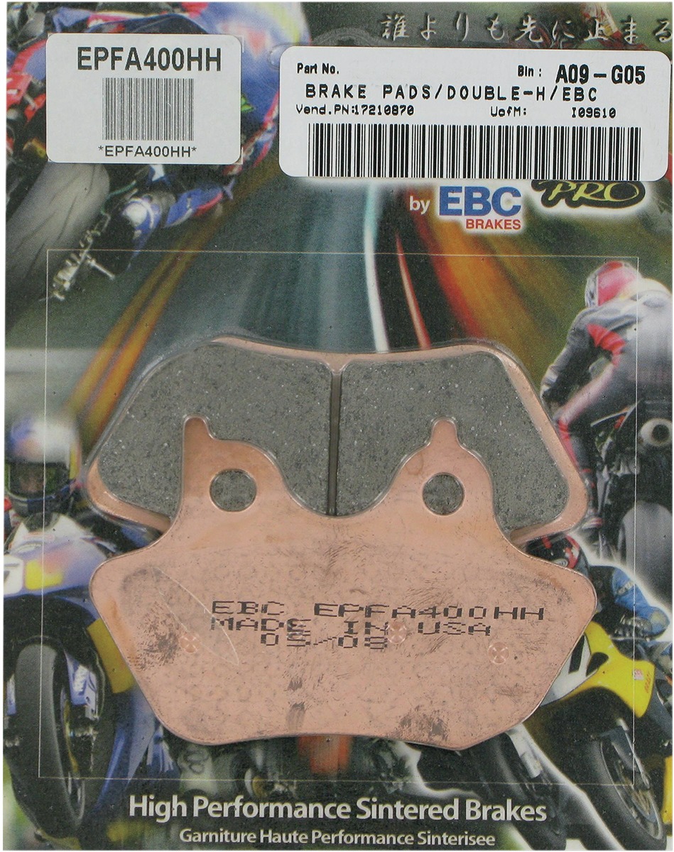 Sintered Extreme Pro Brake Pads - Replaces Harley Davidson # 44082-00/00C - Click Image to Close