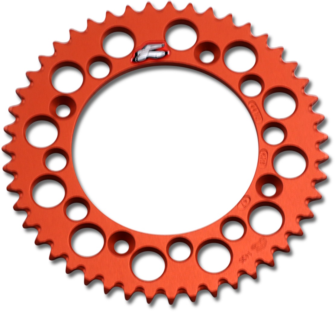 7075-T6 Aluminum 47T Rear Sprocket Orange - Click Image to Close