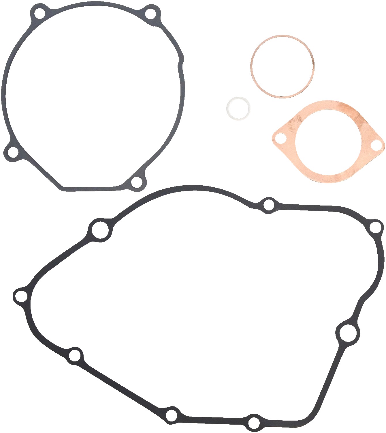 Lower Engine Gasket Kit - For 78-79 Kawasaki KX125 - Click Image to Close