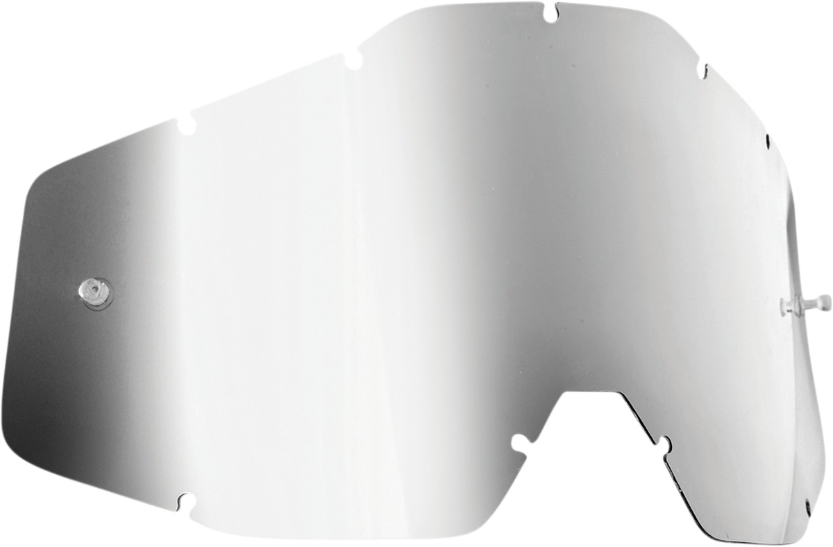 FMF Powercore/Bomb Anti-Fog Silver Mirror Youth Lens - Replacement lens for PowerCore/Bomb goggles - Click Image to Close