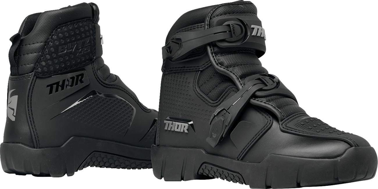 Thor Blitz XRS Boots Gray/Black Men's Size 13 - Men's off-road boots in Gray/Black, Size 13 - Click Image to Close