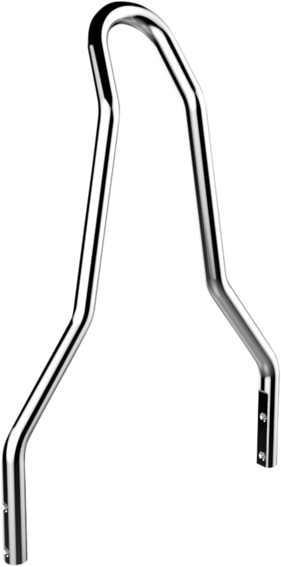 Tapered Round 10.59" Sissy Bar Chrome - For 08-09 Harley FXDF Fat Bob - Click Image to Close