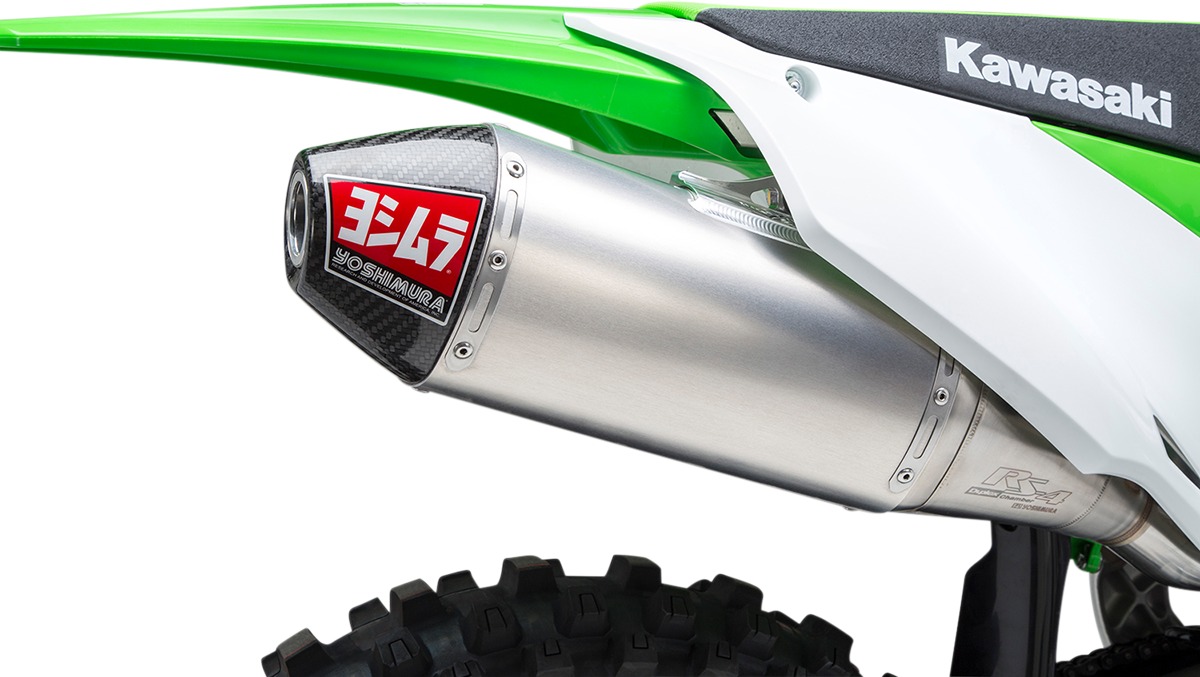 RS4 Aluminum Slip On Exhuast - For 19-22 Kawasaki KX450 KX450X - Click Image to Close