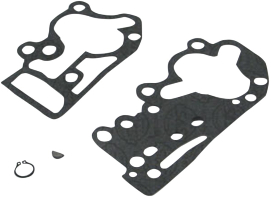 Oil Pump Gasket Kits for "Ultimate Oiling" Kits - Rbld Kit Oil Pump Gskt92Up S&S - Click Image to Close