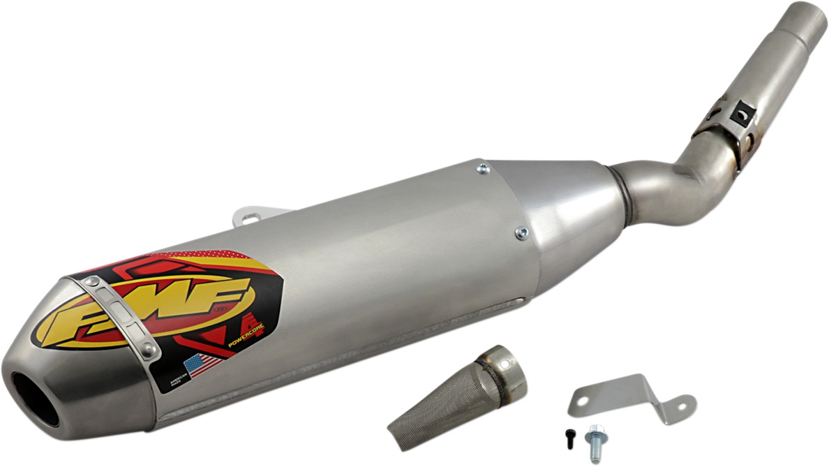 Powercore 4 Hex Slip On Exhaust - For 19-22 Kawasaki KX450 KX450X - Click Image to Close