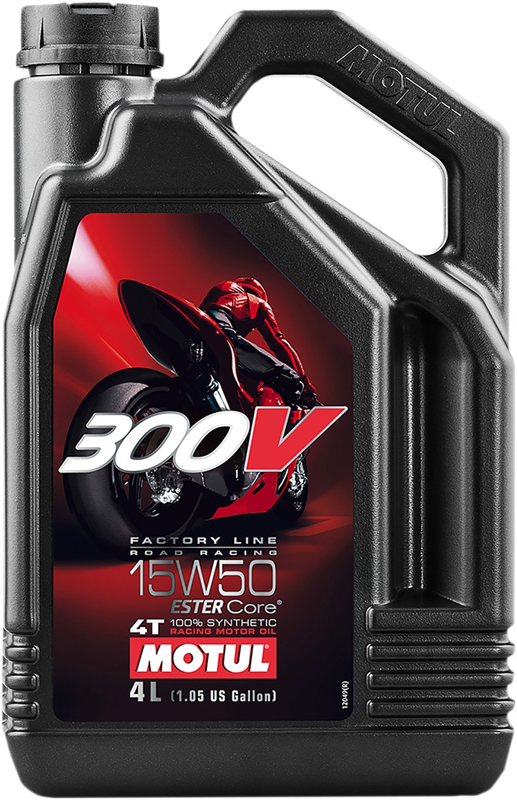 300V 4T Competition Synthetic Oil 15w50 - 4 Liter - Click Image to Close