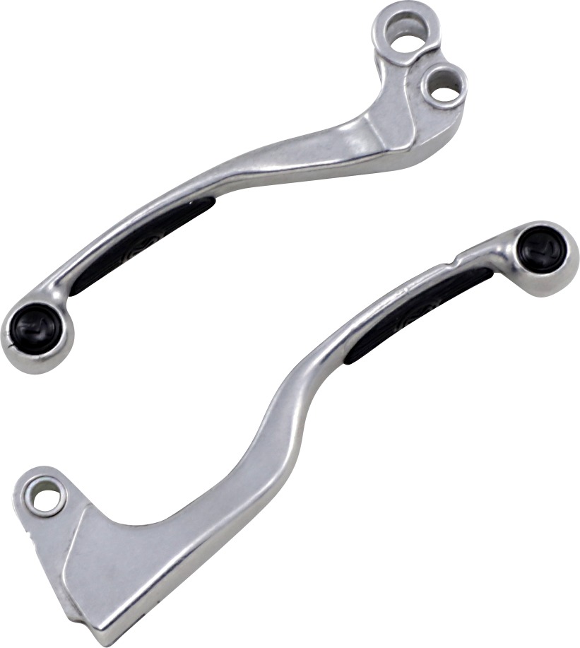 Natural & Black Competition Brake & Clutch Lever Set - For 2000 Yamaha WR YZ - Click Image to Close