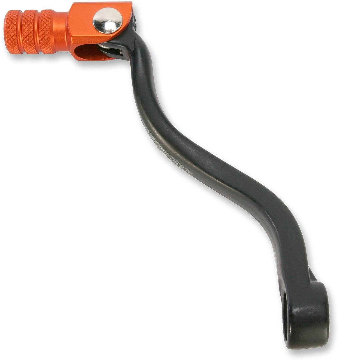 Anodized Forged Folding Shift Lever Black/Orange - For KTM 125-505 - Click Image to Close