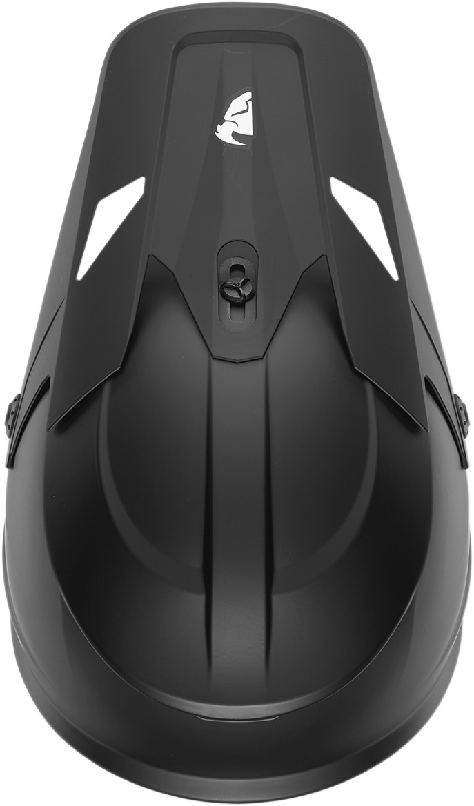 Sector Full Face Offroad Helmet Solid Matte Black 2X-Large - Click Image to Close