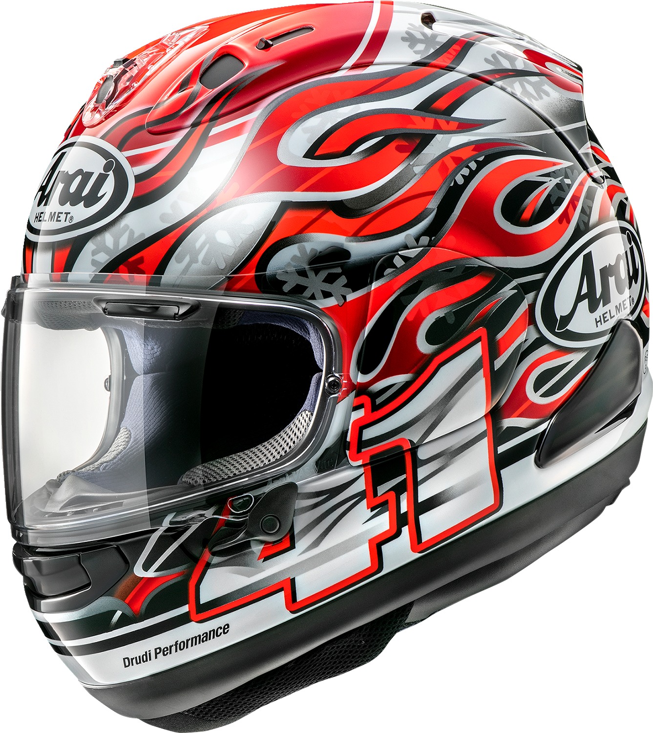 Arai Corsair-X Haga GP Helmet 2XL Red - Premium full-face helmet in Haga GP graphic - Click Image to Close