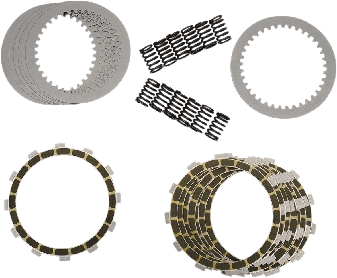 Dirt Digger Complete Clutch Kit - Aramid Frictions - For 87-90 Kawasaki KX250 & 87-04 Kawasaki KX500 - Click Image to Close