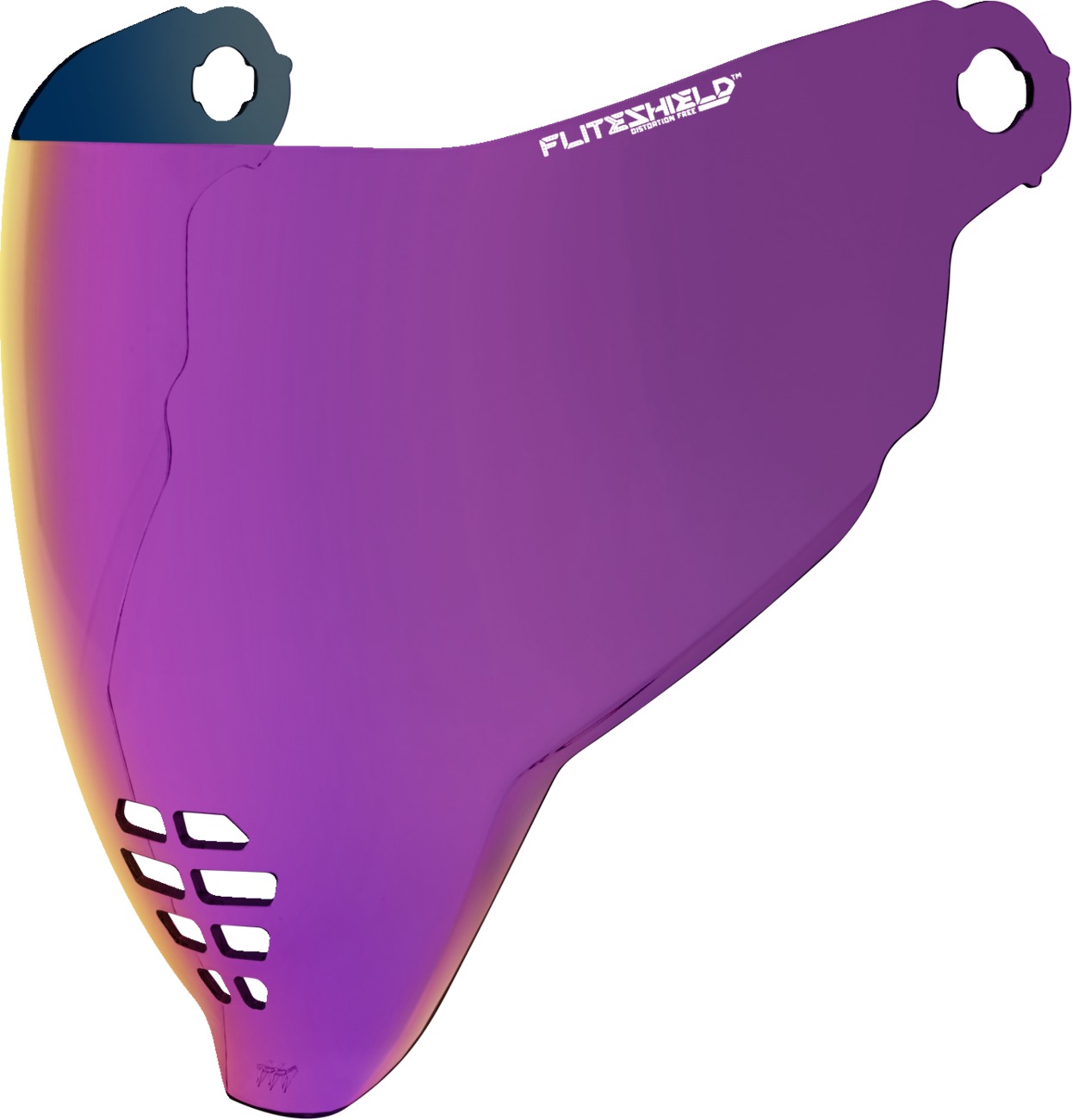 ICON FliteShield 22.06 Shield RST Purple One Size - Replacement shield for Icon Airflite helmets - Click Image to Close