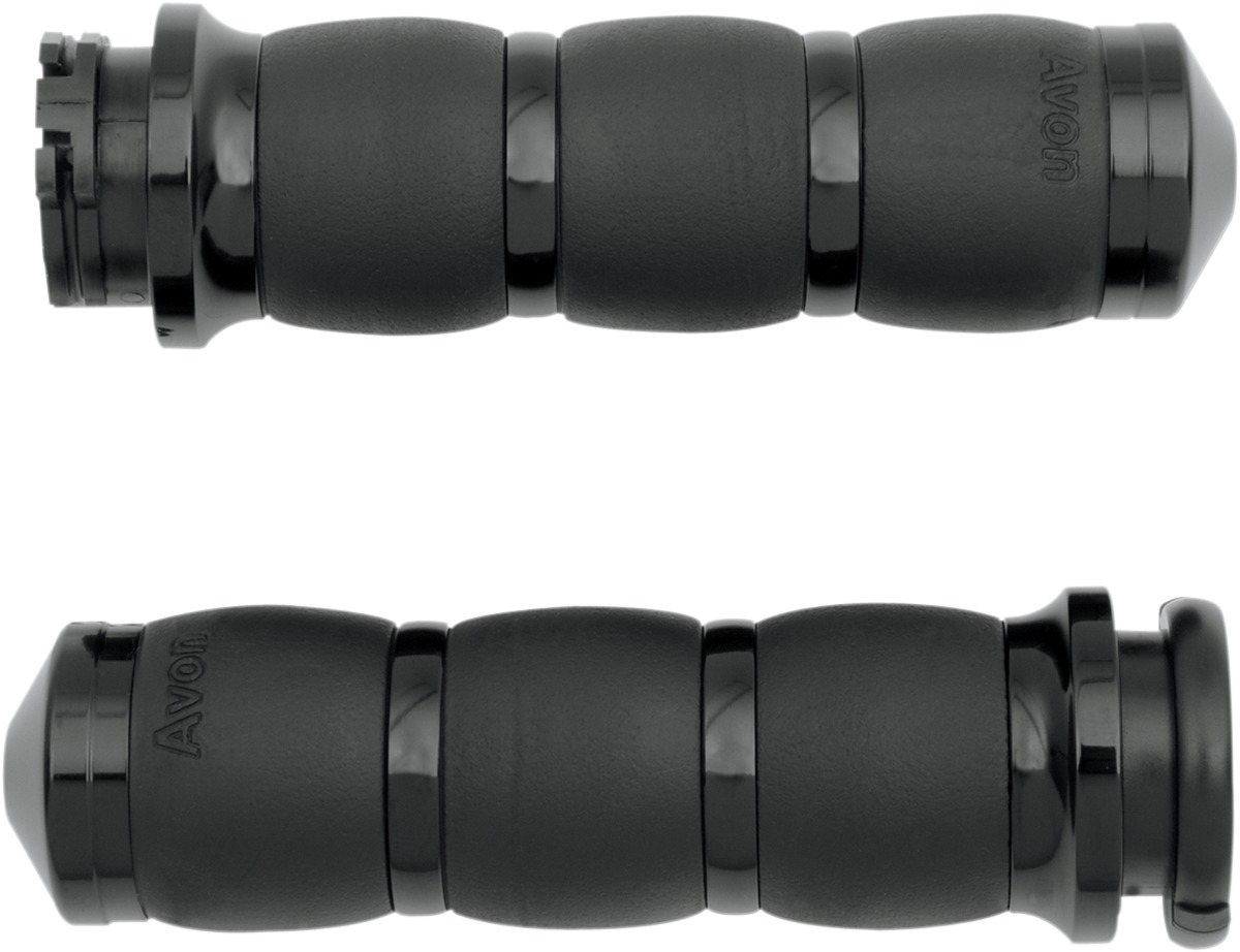 Velvet Air Grips - Black - Click Image to Close