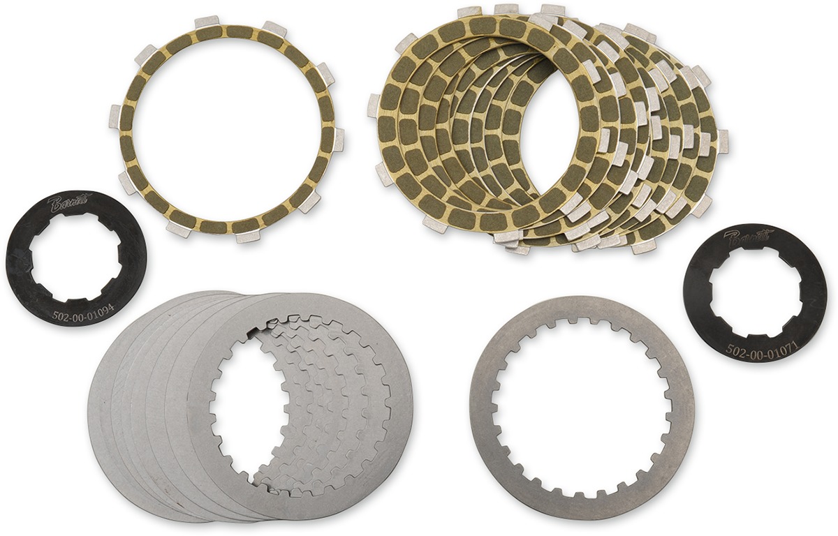 Complete Clutch Kit - Aramid Frictions w/ Steels & Springs - For 96-99 Suzuki GSXR750 & 97-05 GSF-1200S Bandit - Click Image to Close