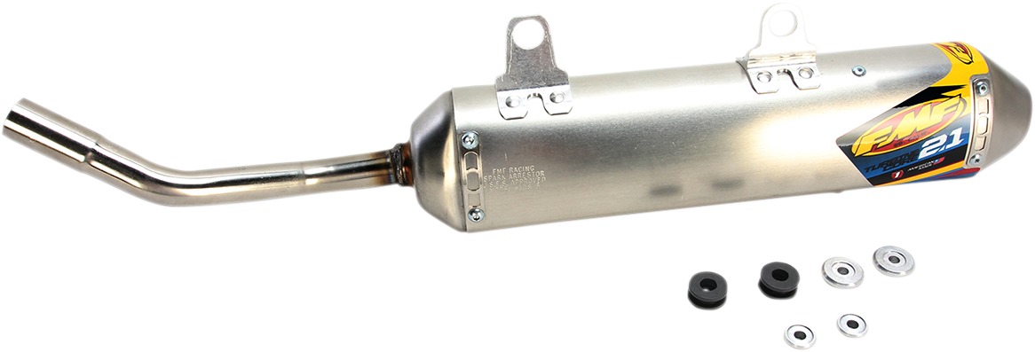 TurbineCore 2 Slip On Exhaust Silencer - For 16-18 TC125 / 125SX / 150SX, 16-19 TE150 / 150XC-W - Click Image to Close