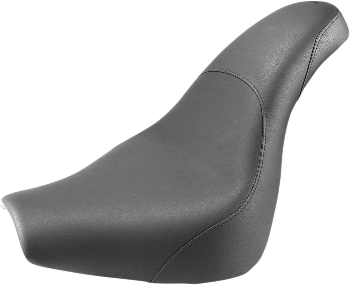 Profiler Smooth 2-Up Seat Black Gel Low - For 18-20 Harley FXBR/S - Click Image to Close