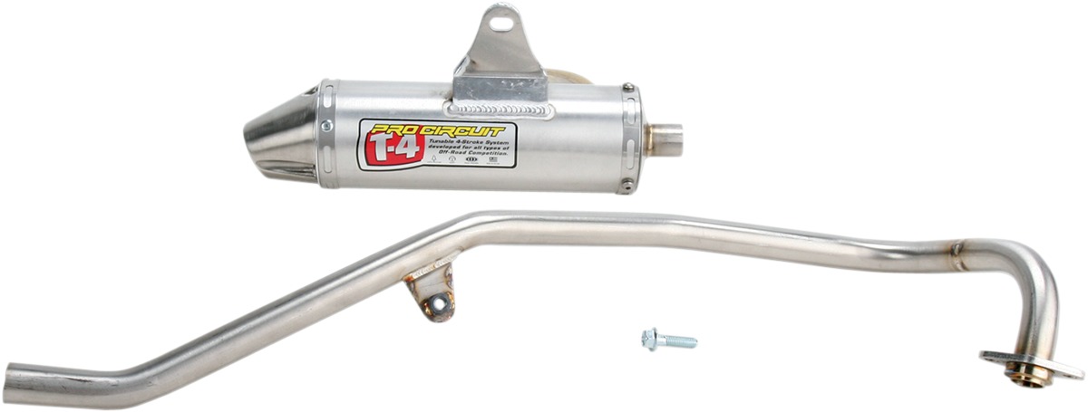 T-4 Aluminum & Stainless Steel Full Exhaust - For 07-13 KFX90 - Click Image to Close