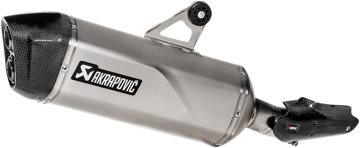 Titanium Slip On Exhaust - For 19-21 BMW R1250GS /Adventure - Click Image to Close