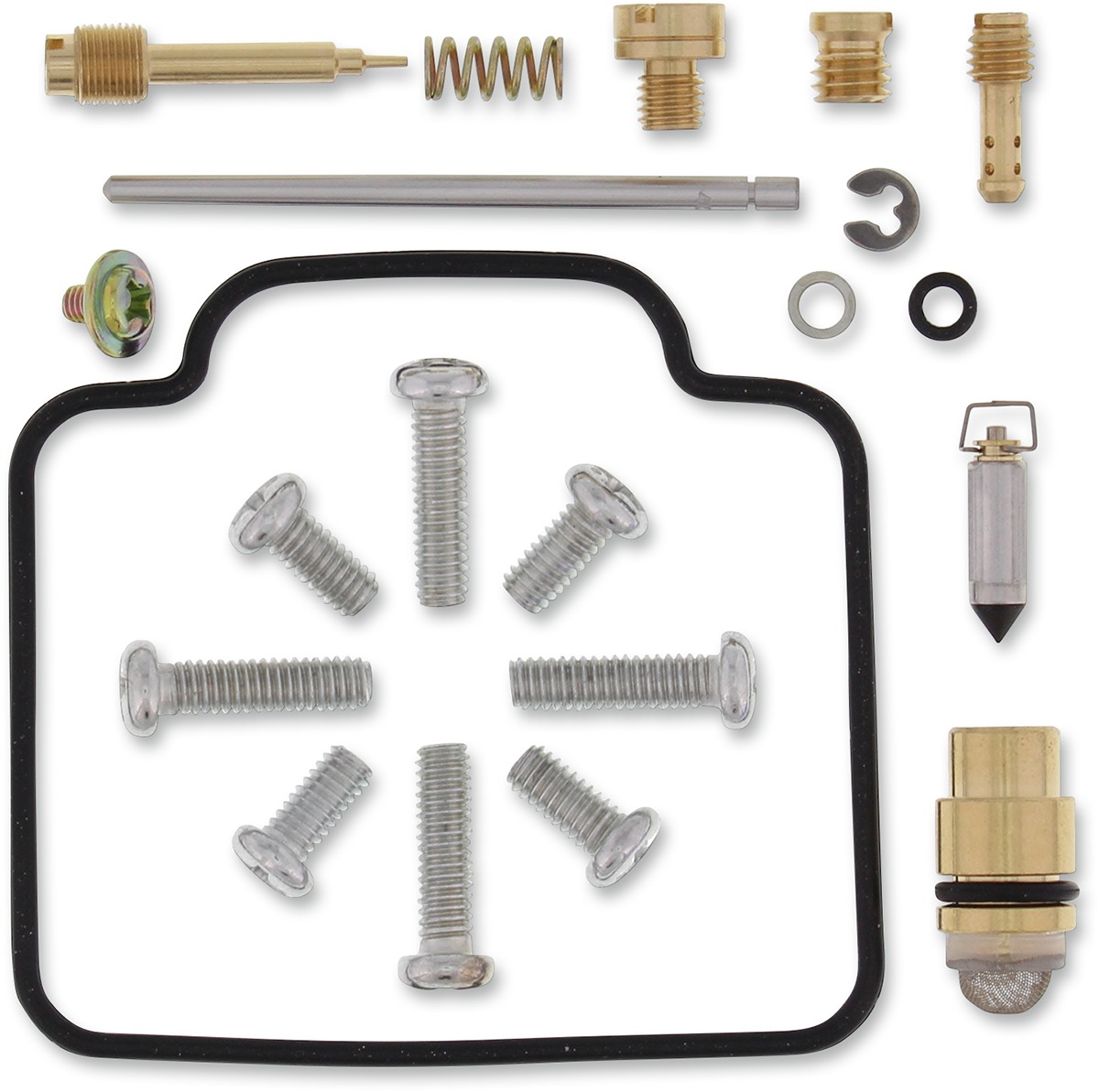 Carburetor Repair Kit - For 00-10 Kawasaki KL250 Super Sherpa - Click Image to Close