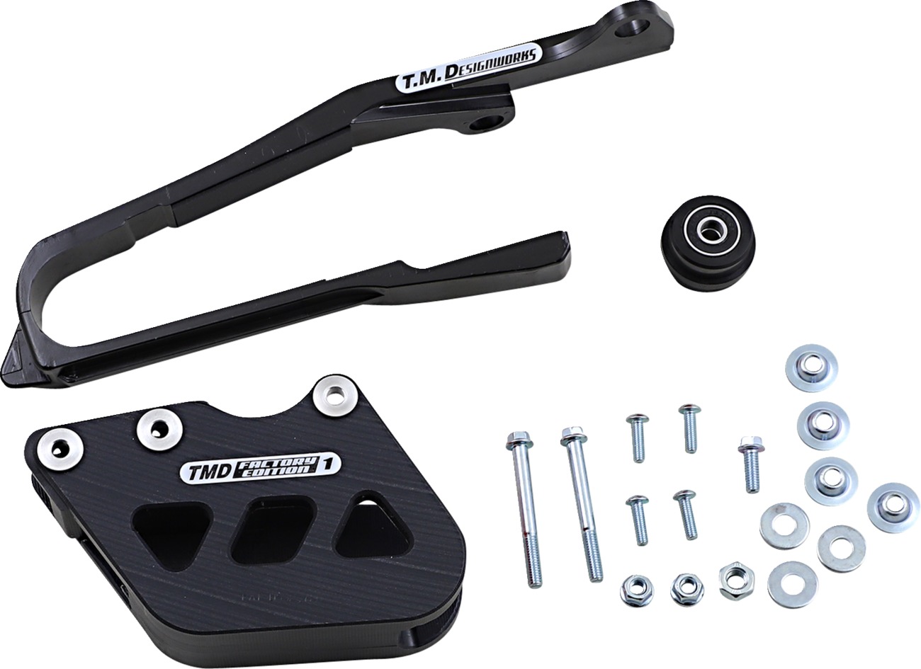 Multi-Purpose Chain Slide-N-Guide Kits - Dirtx Moto Chn Sld/Gld Kt Blk - Click Image to Close