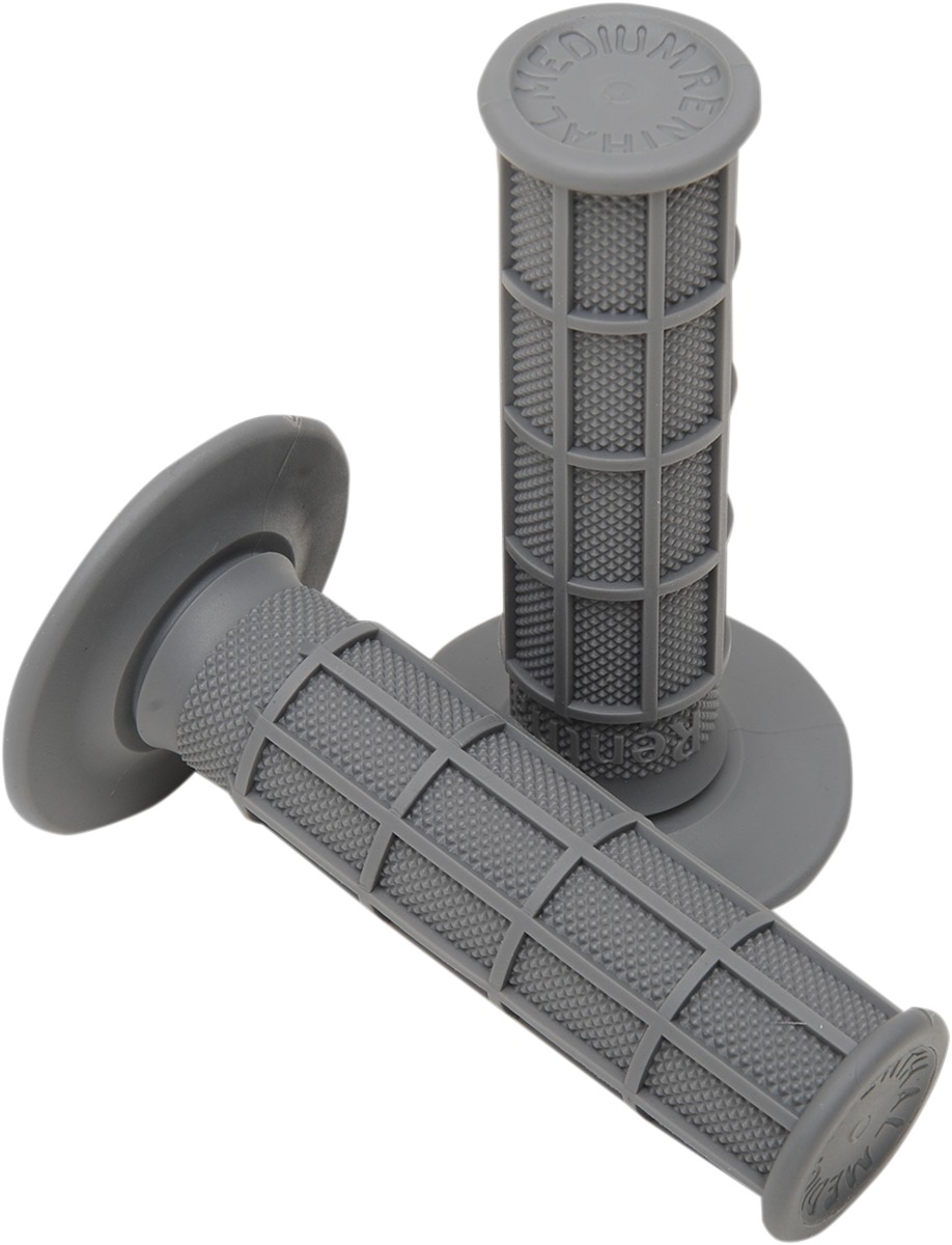 MX Grips Medium Full Waffle - Medium Grey - Click Image to Close