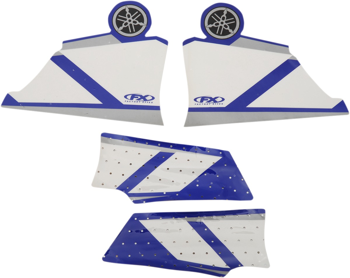 Factory Look Tank / Shroud Graphics - 2001 Style - For 98-02 Yamaha YZ250F YZ400F YZ426F - Click Image to Close