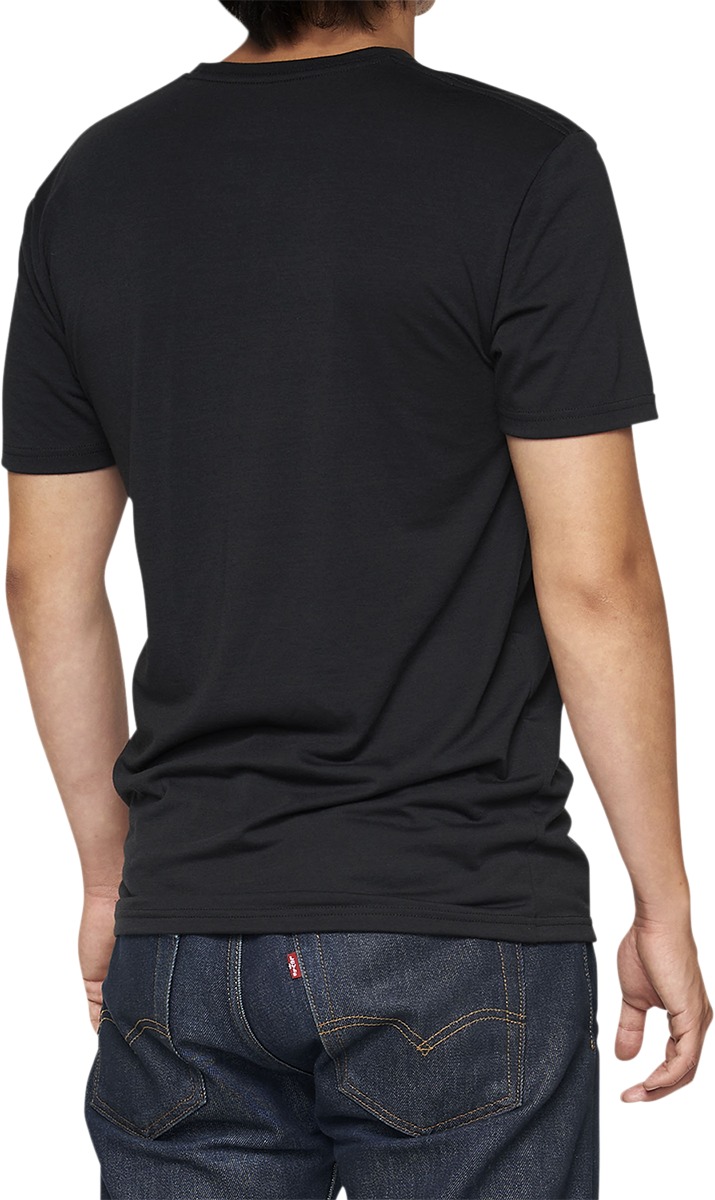 Men's Speed Tech Tee - Speed Tech Tee Blk Lg - Click Image to Close