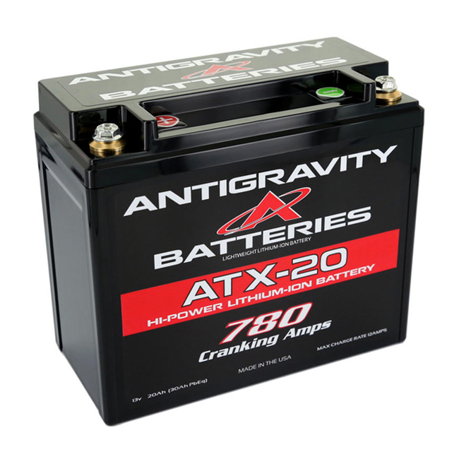 Heavy Duty Lithium Battery - 780ca; Right Negative Term - Replaces GYZ20, GYZ20H, YTX20, YTX20CH & YTX20H - Click Image to Close