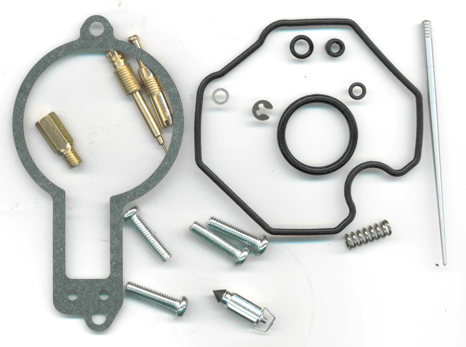 Carburetor Rebuild Kit - For 91-00 Honda XR600R - Click Image to Close
