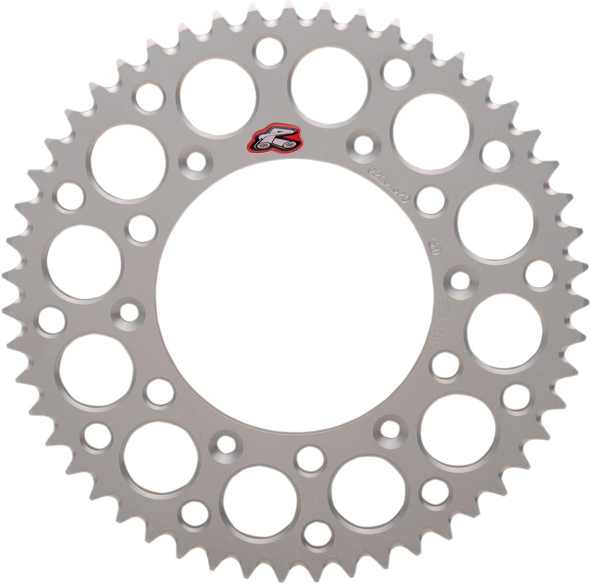 16-24 KTM 125-450 SX/SX-F/XC/XC TPI/XC-F/ Husqvarna Rear Sprocket -Grooved Sil 520-51 Teeth - Click Image to Close