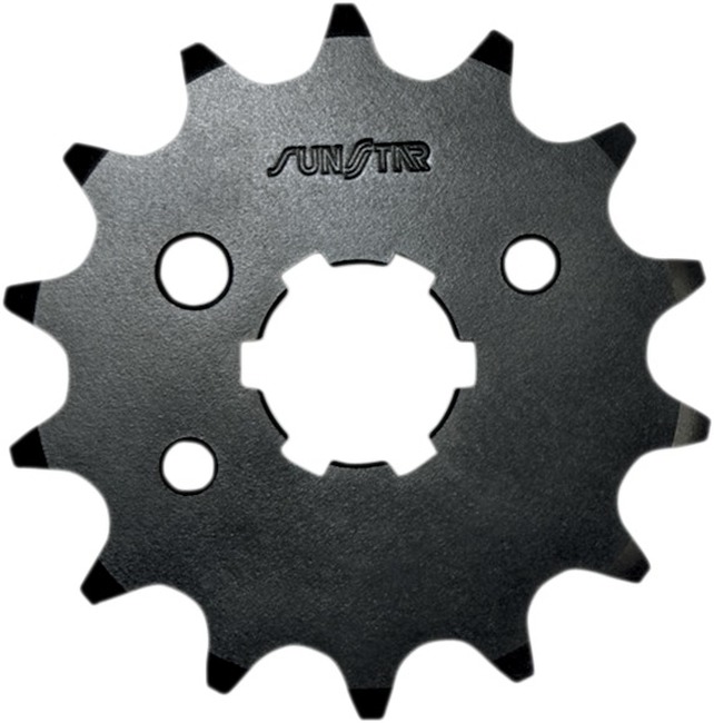 Front Steel Countershaft Sprocket - 14 Tooth 520 - Click Image to Close