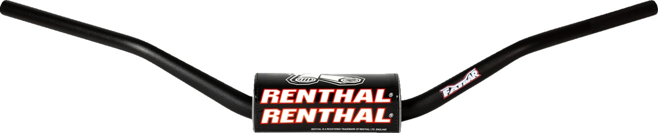 Flat Track MX/ Enduro Fatbar - Black - Click Image to Close