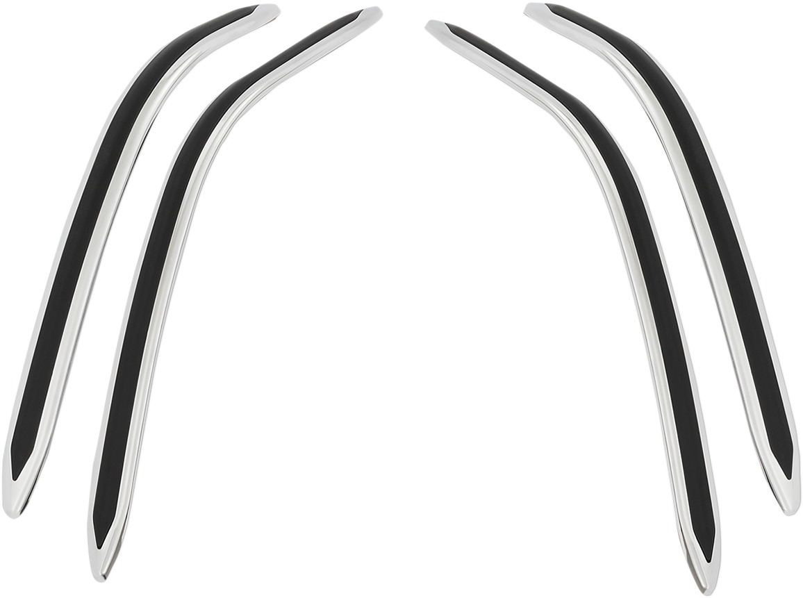 Show Chrome Gt Saddlebag Scuff Strips - Click Image to Close