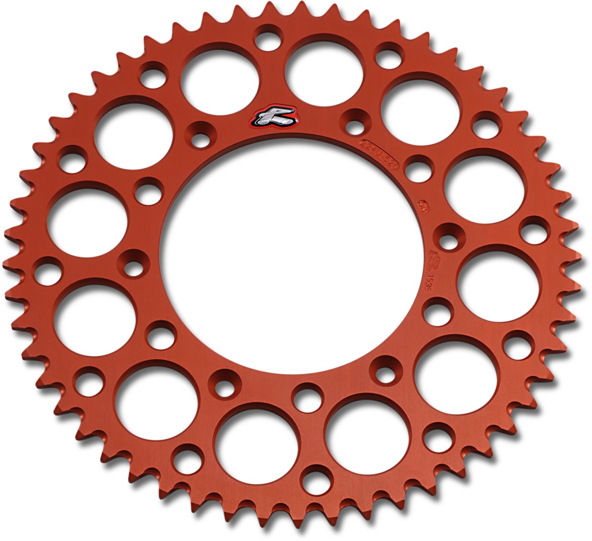 7075-T6 Aluminum 53T Rear Sprocket Orange - Click Image to Close