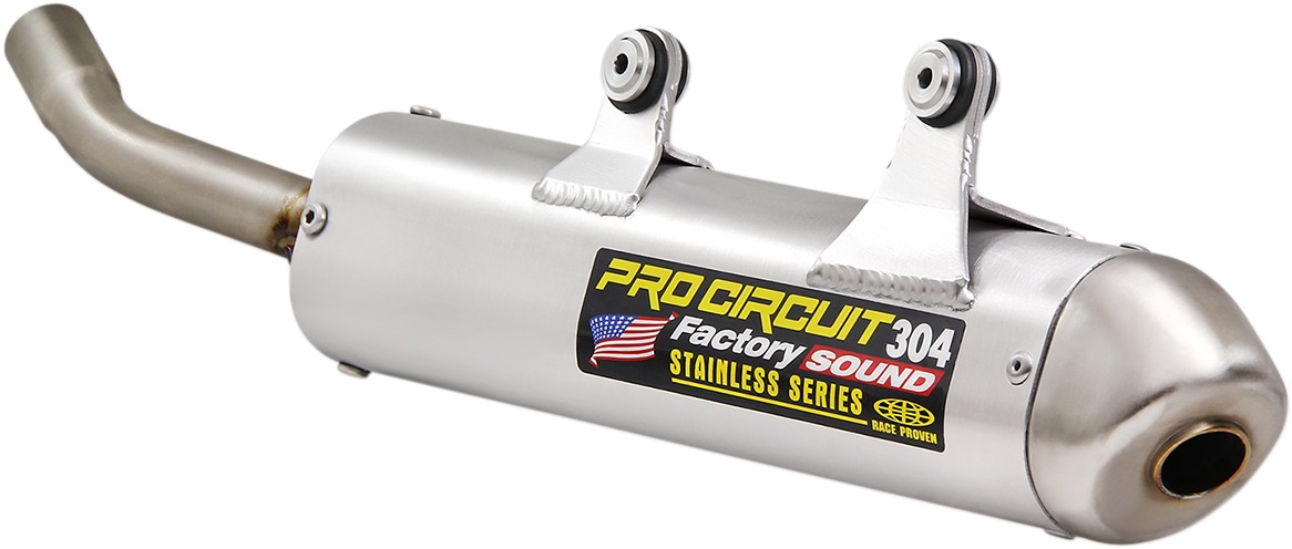 304 Slip On Exhaust Silencer - For 2018 Gas Gas XC 300 - Click Image to Close