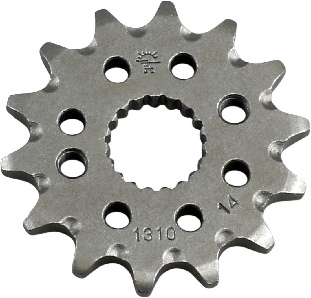 Steel Front Sprocket - Self Cleaning 14 Teeth - New JT! - Click Image to Close