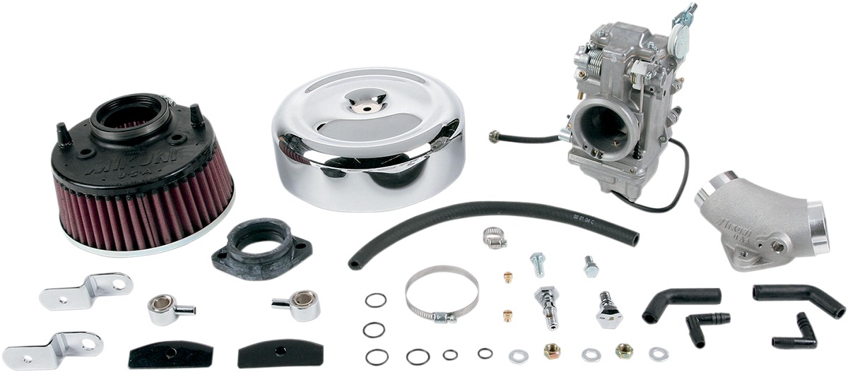 HSR Total Carburetor Kit 45 mm - For 99-06 Harley Touring Softail Dyna - Click Image to Close