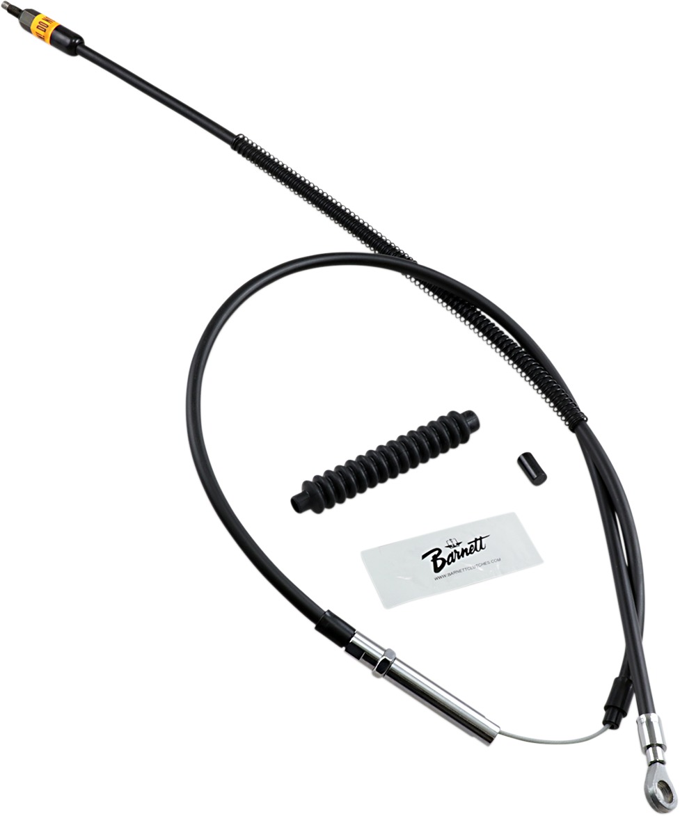 Black Vinyl Clutch Cables - Clutch Cable Blk - Click Image to Close