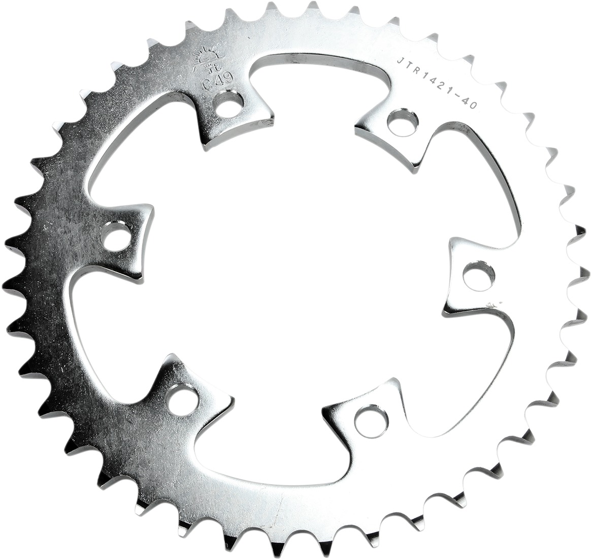 Steel Rear Sprocket - 40 Tooth 530 - For 04-07 Bombardier DS650/X - Click Image to Close