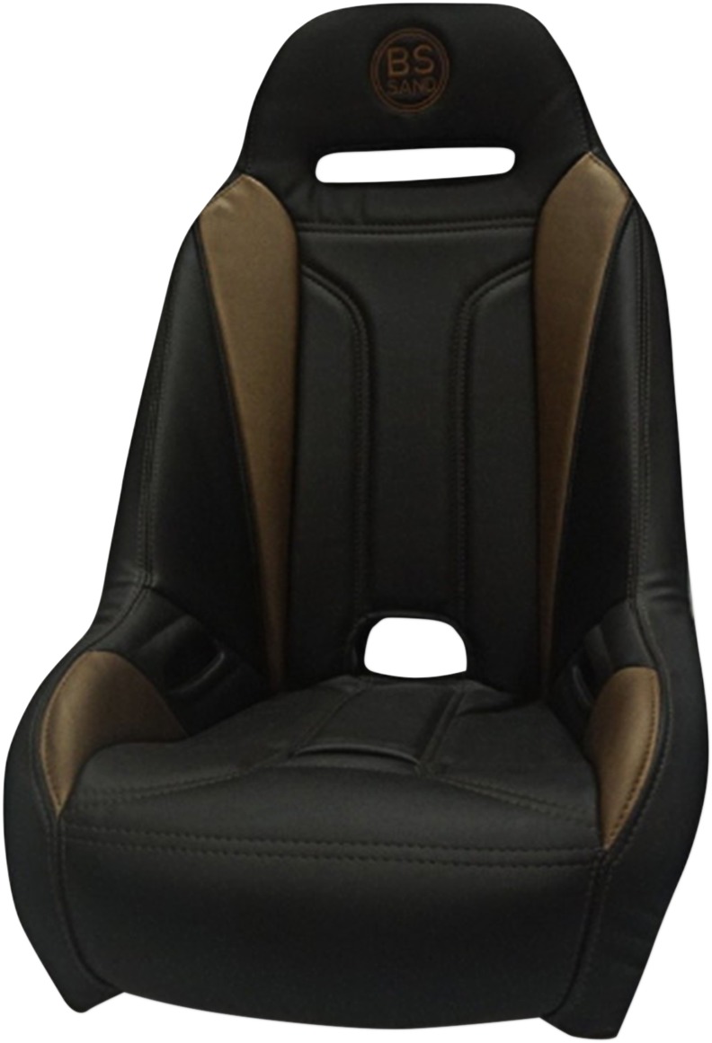 Extreme Double T Solo Seat Black/Bronze - For Polaris RZR 900 /XP Turbo - Click Image to Close