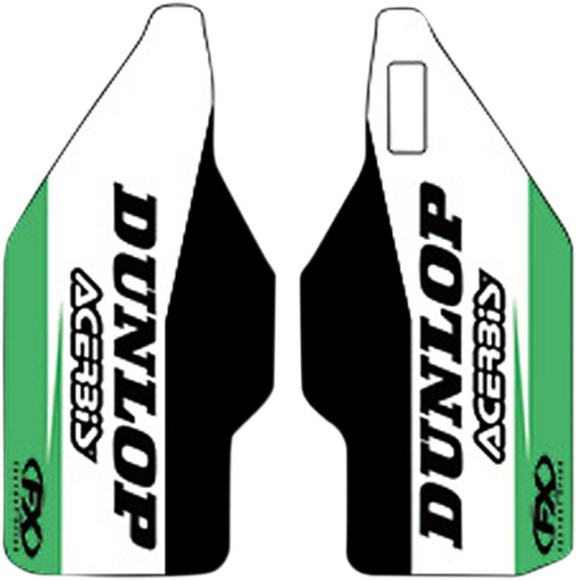 Sponsor Lower Fork Guard - Sponsor Lwr Fork Graphics Kawa - Click Image to Close