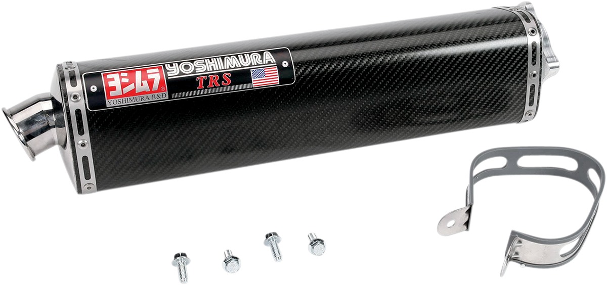 Street TRS Carbon Fiber Bolt On Exhaust - For 04-05 Suzuki GSXR600/750 - Click Image to Close