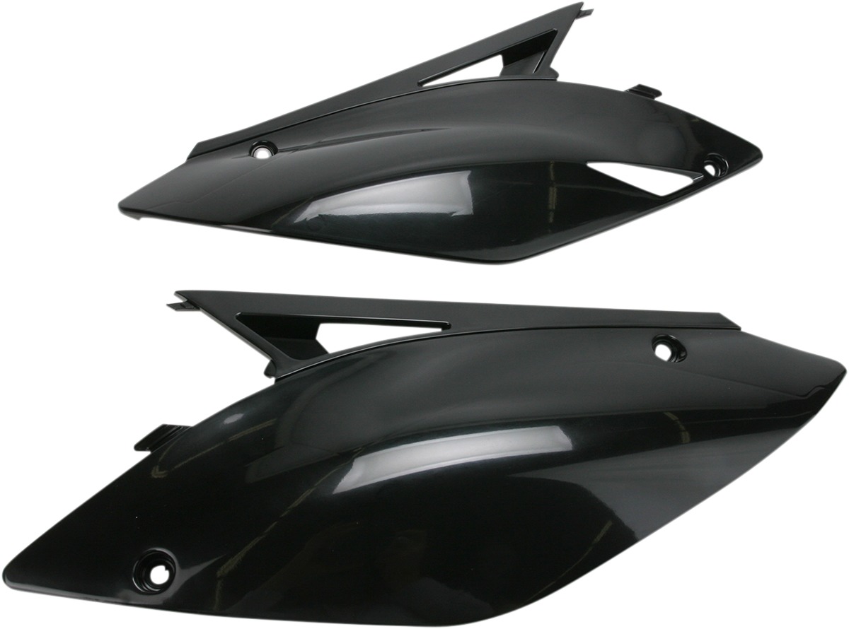 Side Panels - Black - For 09-12 Kawasaki KX250F 09-11 KX450F - Click Image to Close