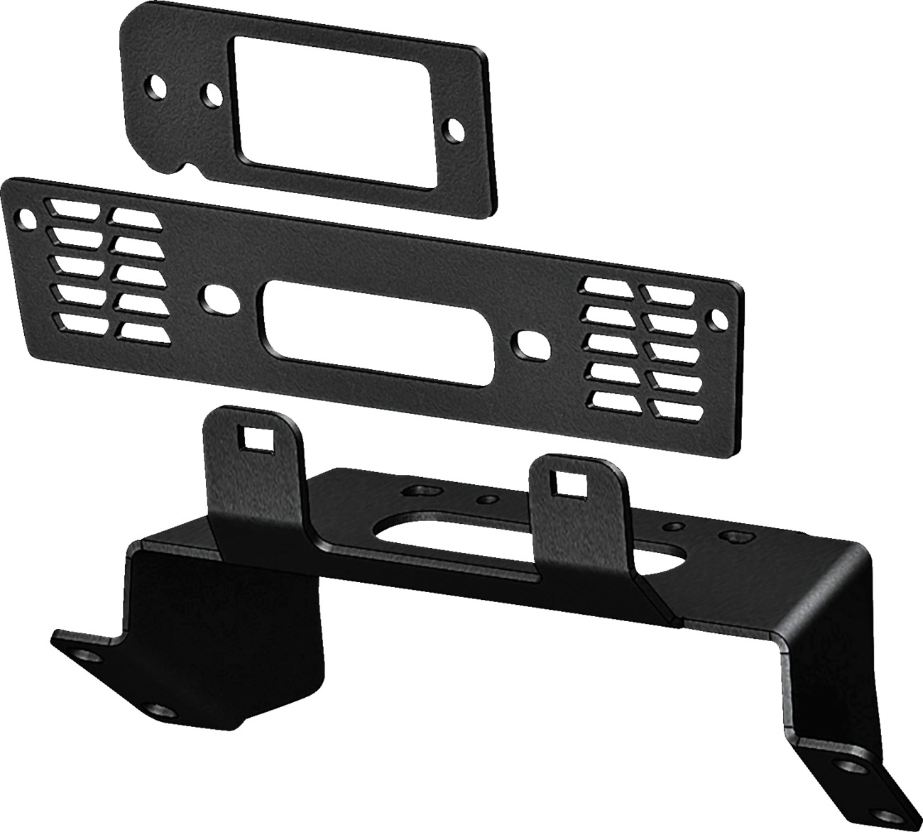 10-23 Polaris Ranger 400-800/ Crew/ Midsize 800 Body Style Winch Mount - Click Image to Close