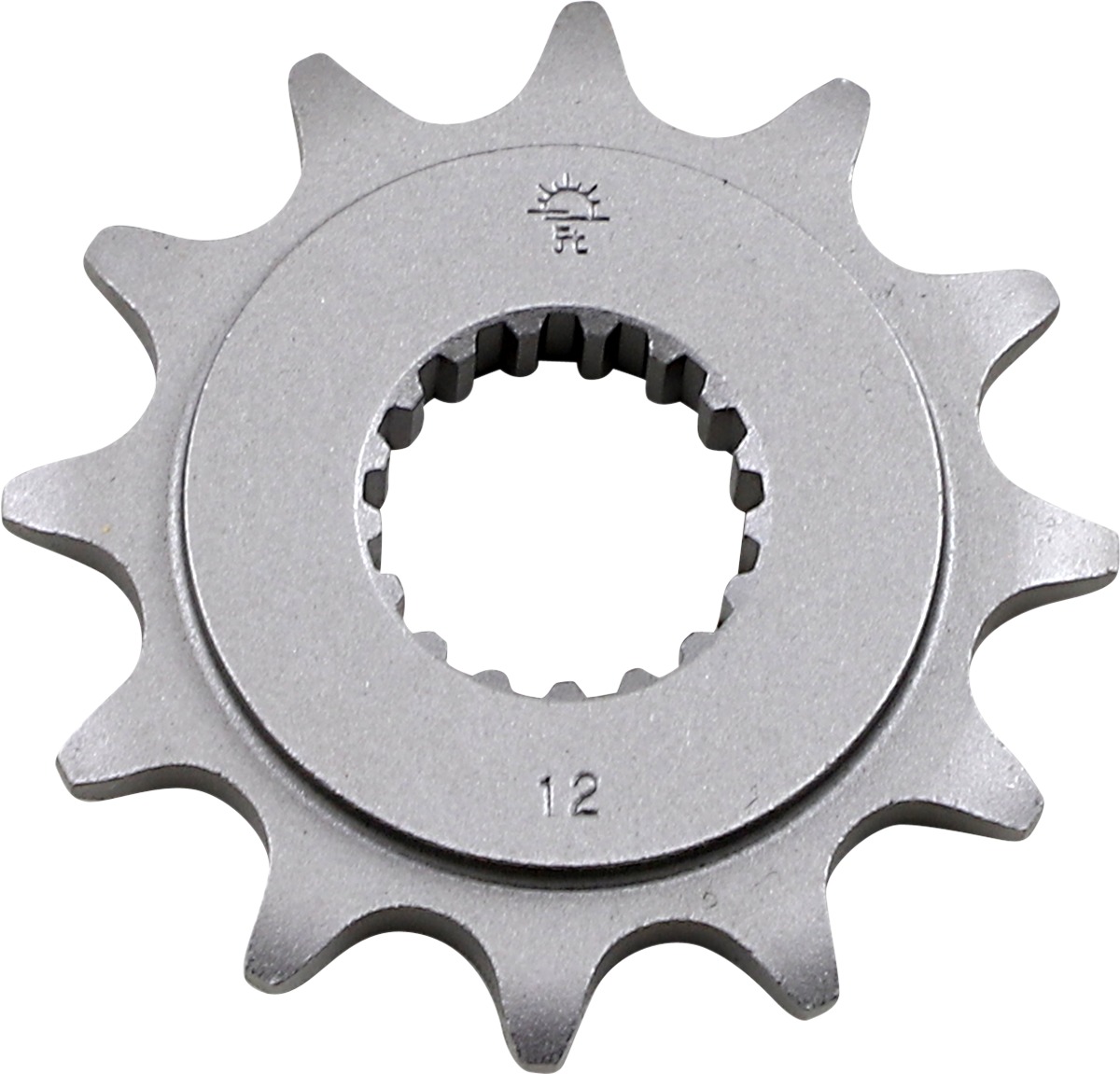 Steel Front Countershaft Sprocket - 12 Teeth, 520 Pitch - Click Image to Close