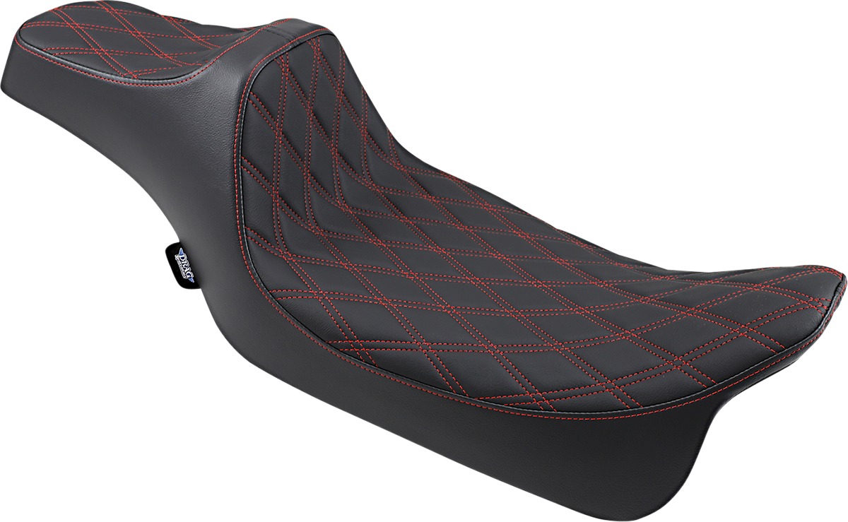 Predator III Extended Reach Double Diamond 2-Up Seat Black/Red - Click Image to Close